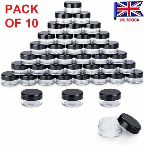 10x 5ml sample - sample, black