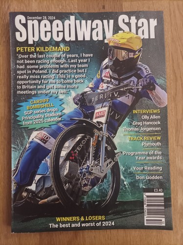 Speedway star magazine - speedway,