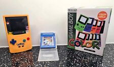 CUSTOM Pokémon Gameboy Colour IPS BACKLIGHT + Audio BOOST + Pokemon Game + BOX