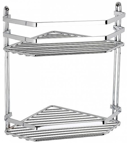 Satina shower caddy chrome - shower,