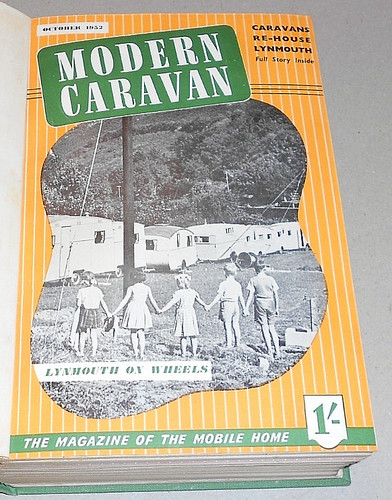 Modern caravan magazine 1952 - magazine,
