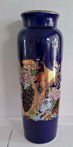 Japanese cobalt blue - japanese, blue/gold