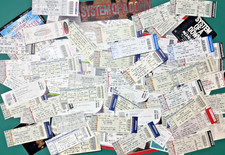 LOT of CONCERT TICKETS