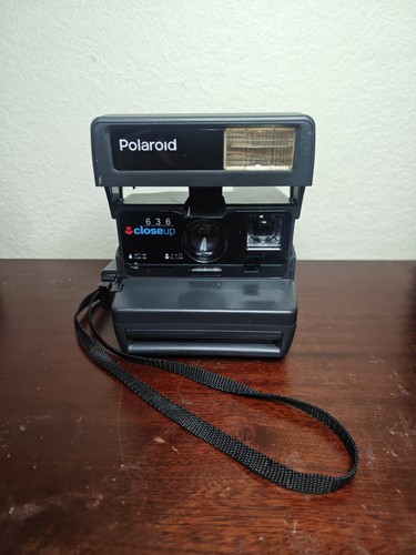 Vintage polaroid 636 closeup - vintage,