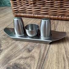 Stainless Steel Salt & Pepper