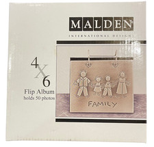 Malden 4x6 Photo Flip Album "