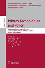 Privacy Technologies and