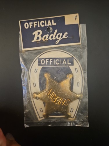Vintage sheriff star official - sheriff,