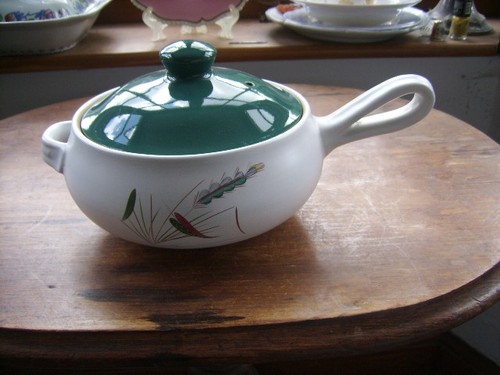 Denby green wheat - green, pint,