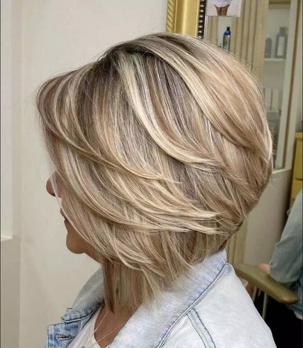 Blonde highlight human - ,