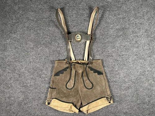 Vintage men bavarian suede - men's,