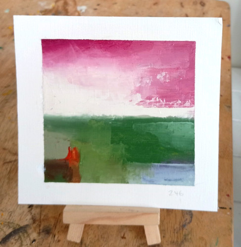 Landscape original oil - landscape,