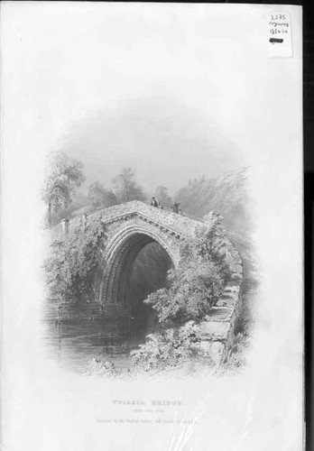 Old antique print tiswell - print,