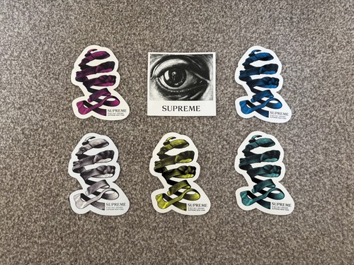 Supreme ss17 escher sticker - escher,
