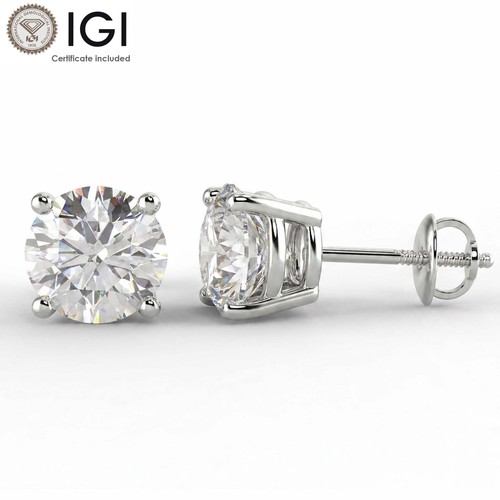 Igi 2ct round lab - 2ct, grown