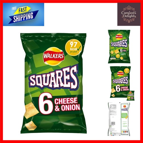Enjoy squares cheese - &, onion