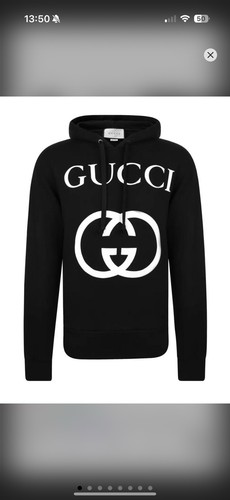 Gucci black hoodie big - gucci,