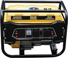 Portable Petrol Engine Generator 3.4kVa 2800W 8HP 4 Stroke G6500W