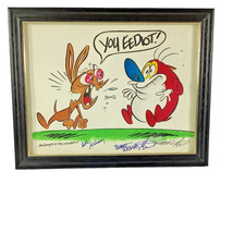 REN & STIMPY SIGNED AUTOGRAPH