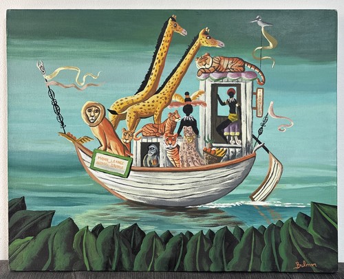 Orville bulman oil - bulman, (handmade)