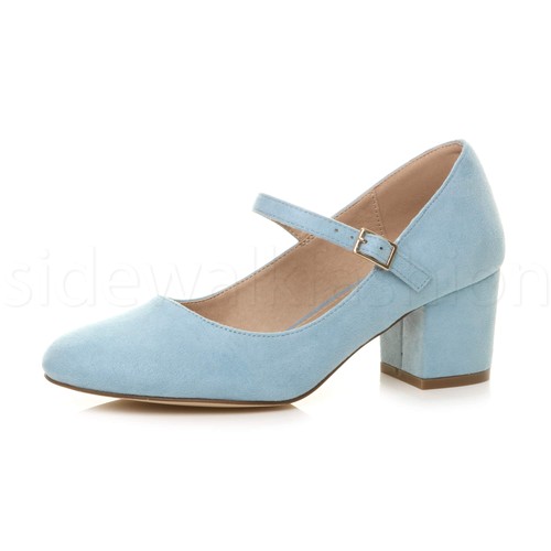 Womens ladies chunky - , heel
