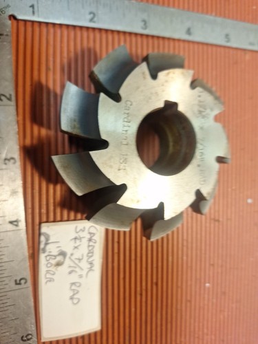 7 16 rad horizontal - 1/4",