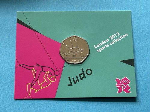 Judo olympic 50p pence - judo,