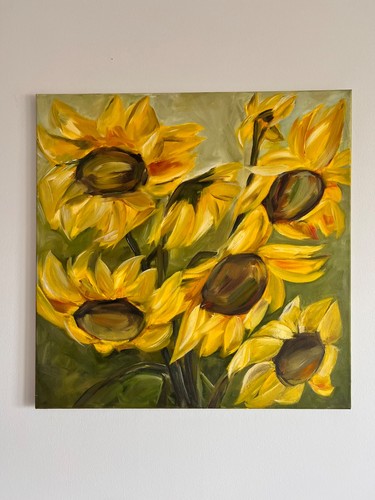 Oil painting canvas - oil, on