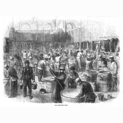 London painters shop - shop, at