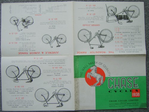Chase cycles 1938 original - 1938,