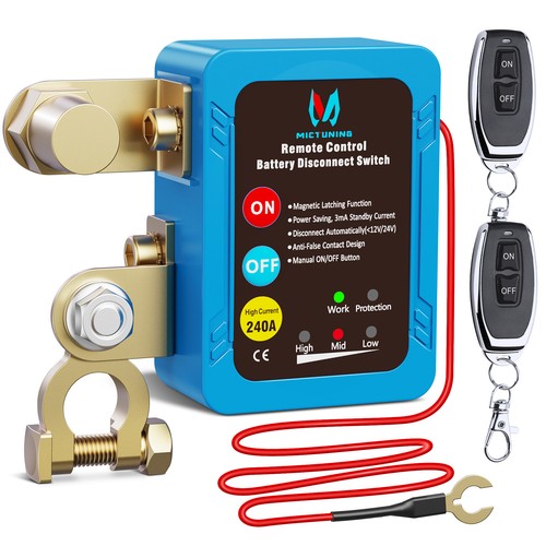 Remote battery disconnect - battery,