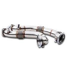 STAINLESS STEEL RACE DOWNPIPES