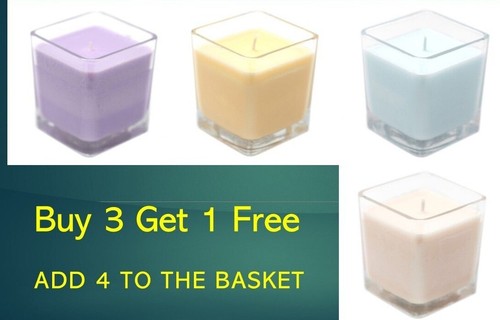 Soy wax candle - candle, jar