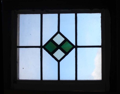 Original art deco stained - art,