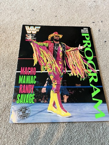 Wwf program volume 206 - volume, macho