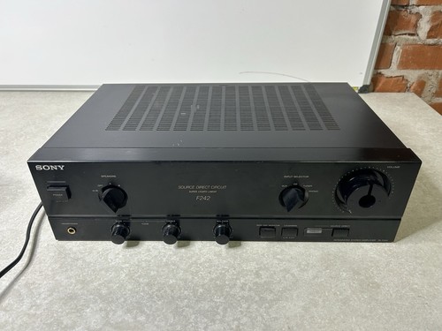 Sony f242 amplifier with - sony,