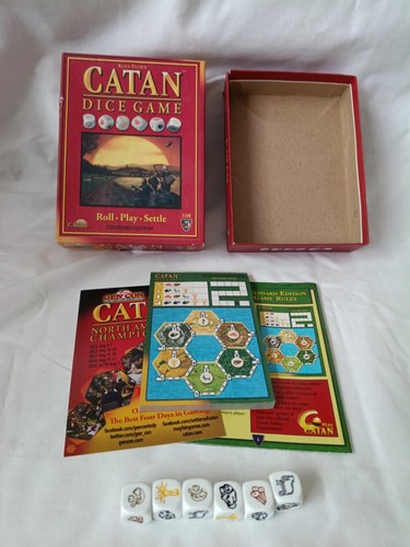 Settlers catan dice game - dice,