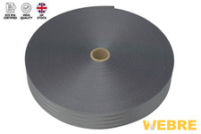 Seat Belt Webbing 47mm Wide Webbing Grey