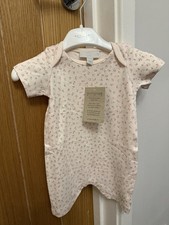 Little white company organic cotton shortie 0-3M £14