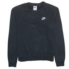 Nike Women Black Small Crew