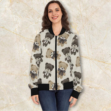 Trendy Women's Bomber Jacket
