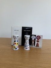RITZENHOFF Collectible Roger Selden Mr Salt & Mrs Pepper Shakers Anthropomorphic