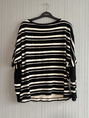 George black white striped - black,