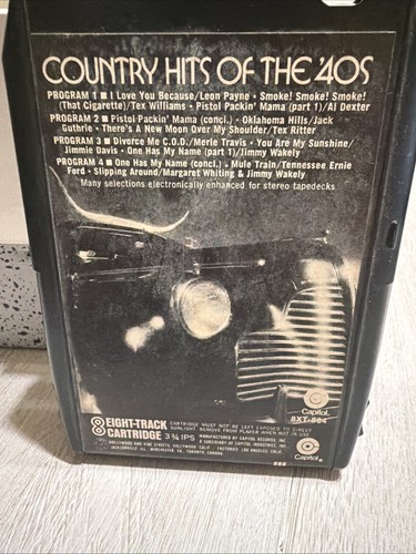 Eight track country hits - country, of
