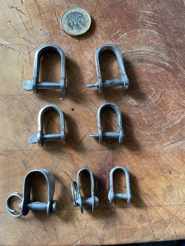 Sailing dinghy shackles - , job
