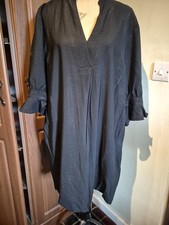 Whistles Black Short Dress Size L