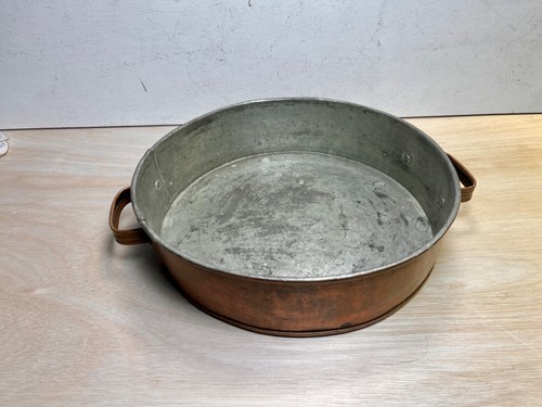 Large vintage tinned - vintage, copper