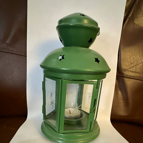 Green metal glass - metal, &