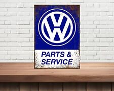 VW Parts & Service sign