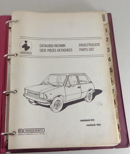 Parts catalogue spare - /,